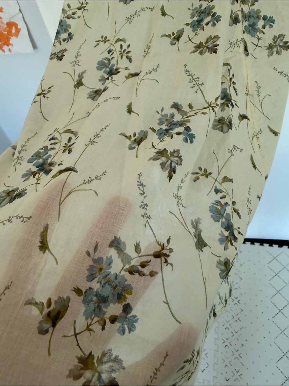 Doen Liliane Floral Midi Dress in Prairie Rose - NWT - Picture 5 of 14